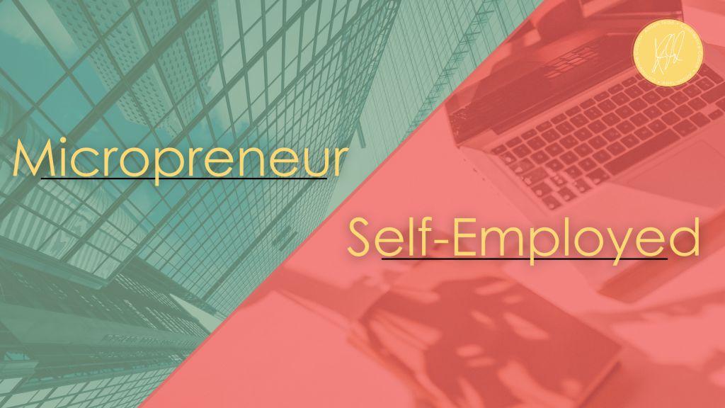 self-employed micropreneur